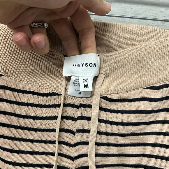 Heyson Striped Wide-Leg Pants - Picture 3 of 7